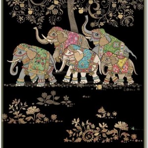 elephants card