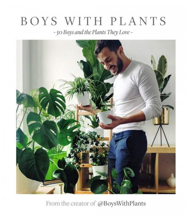 boys with plants book
