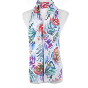 Colourful Floral Scarf