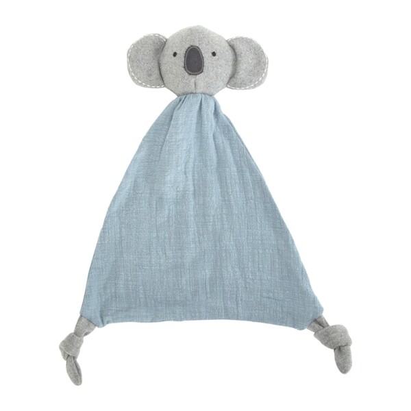 Koala Cutie Security Blanket Blue