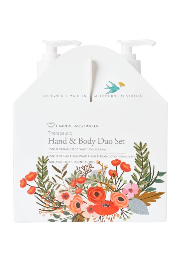 Therapeutic Rose & Vetiver Body Duo Giftset